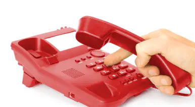 The Red Phone to Your Customers banner